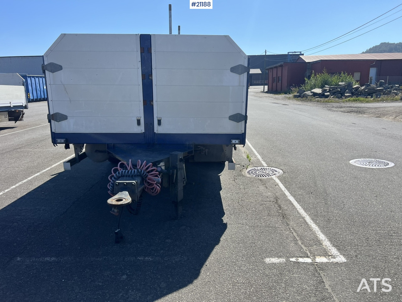 Dropside/ Flatbed trailer Tyllis 3 akslet: picture 9