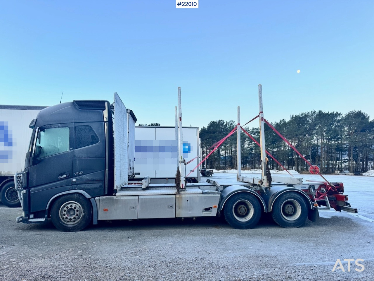 Volvo 2014 Volvo FH750 6x4 Tømmerbil. Uten kran - Log truck: picture 3 Volvo 2014 Volvo FH750 6x4 Tømmerbil. Uten kran - Log truck: picture 3