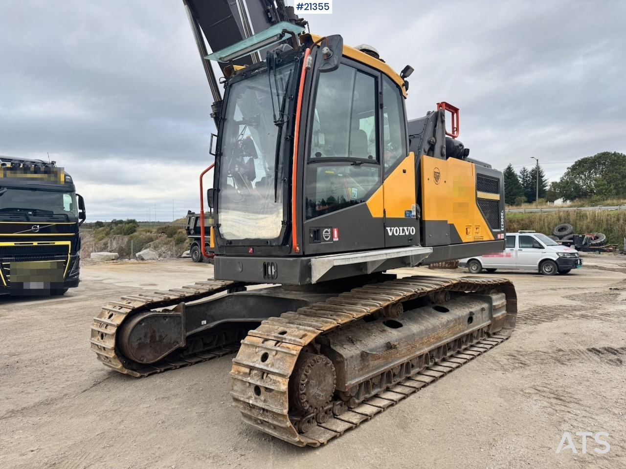 Crawler excavator Volvo EC300 EL: picture 14