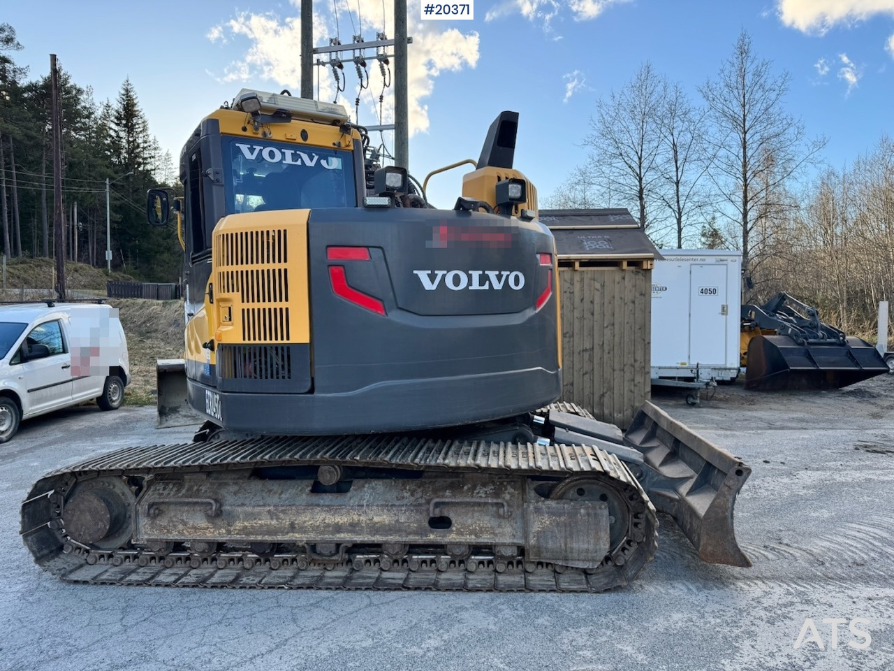 Volvo ECR145DL - Excavator: picture 3 Volvo ECR145DL - Excavator: picture 3