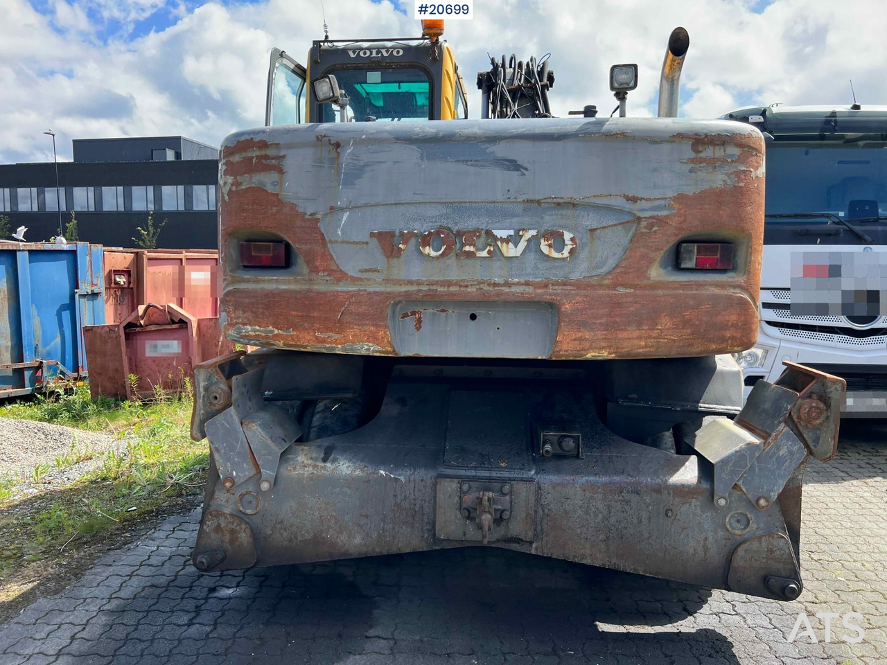 Volvo EW160B - Wheel loader: picture 5 Volvo EW160B - Wheel loader: picture 5