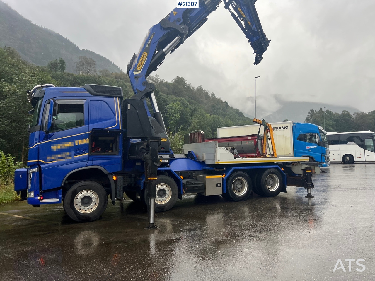 Volvo FH 8x4 kranbil - Crane truck: picture 3 Volvo FH 8x4 kranbil - Crane truck: picture 3