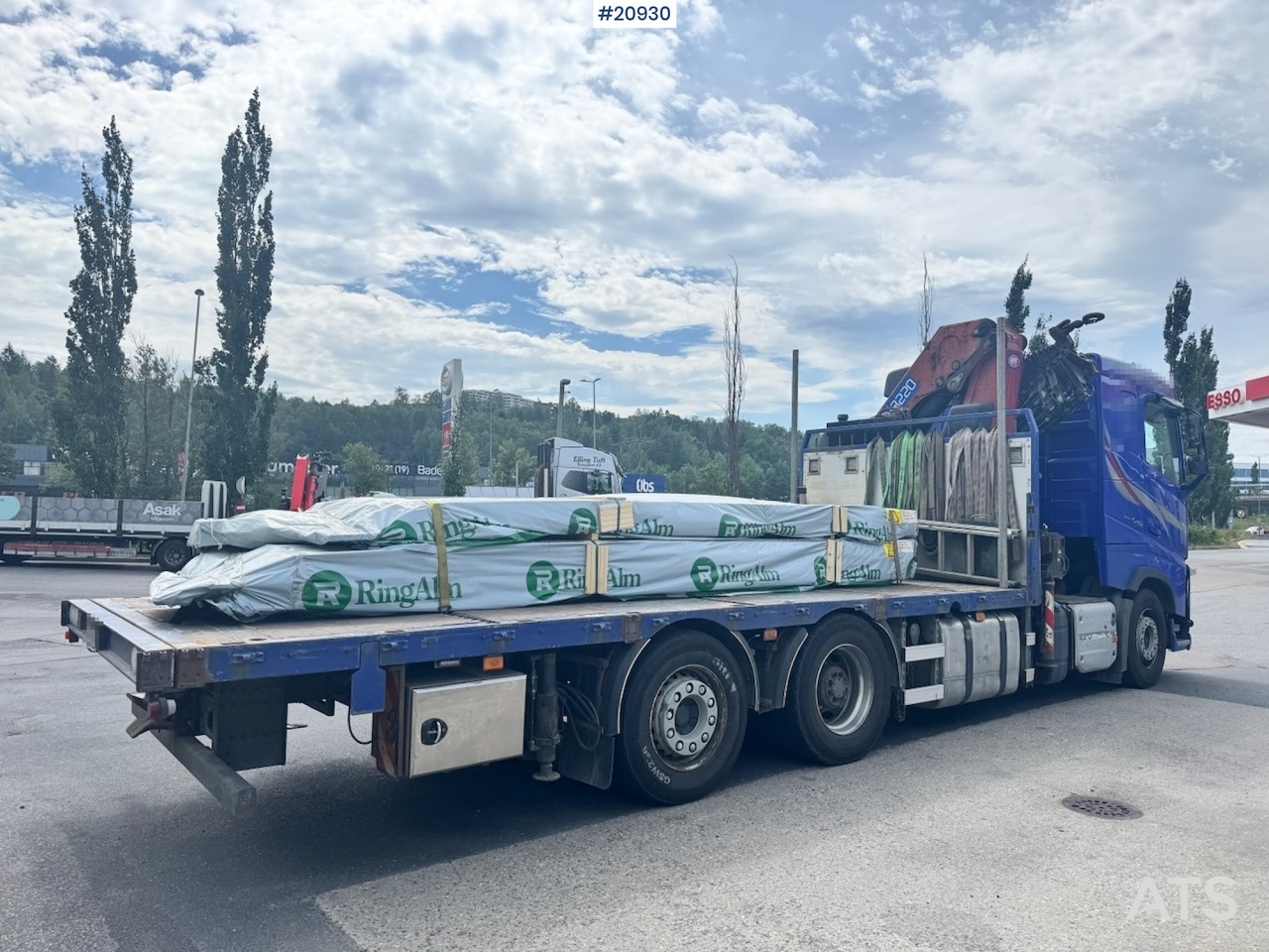 Volvo FH540 - Dropside/ Flatbed truck, Crane truck: picture 3 Volvo FH540 - Dropside/ Flatbed truck, Crane truck: picture 3