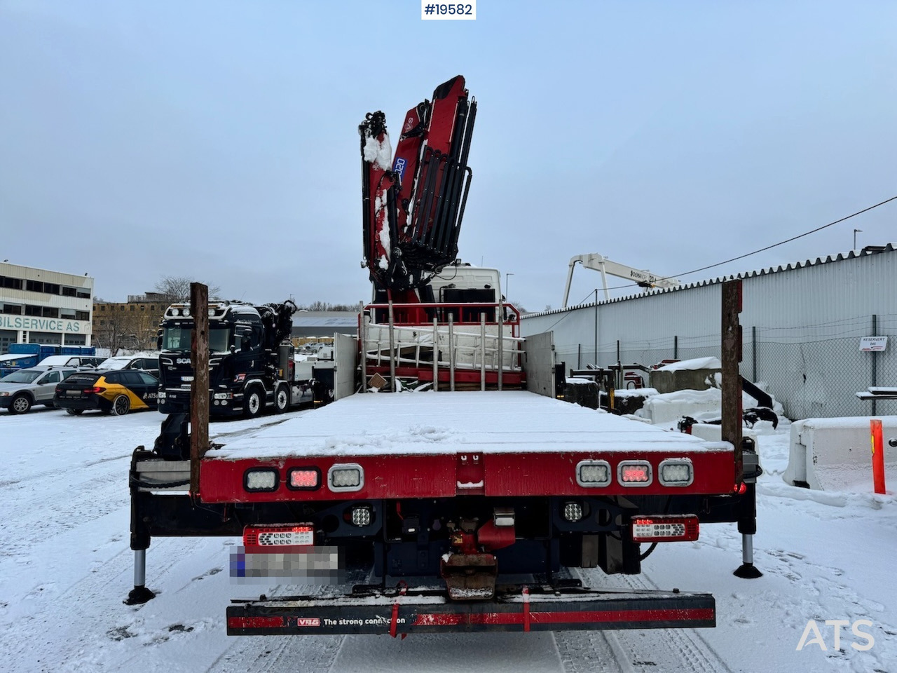 Volvo FH540 - Crane truck, Dropside/ Flatbed truck: picture 4 Volvo FH540 - Crane truck, Dropside/ Flatbed truck: picture 4