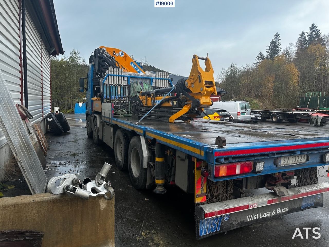 Volvo FM 500 - Crane truck, Dropside/ Flatbed truck: picture 5 Volvo FM 500 - Crane truck, Dropside/ Flatbed truck: picture 5