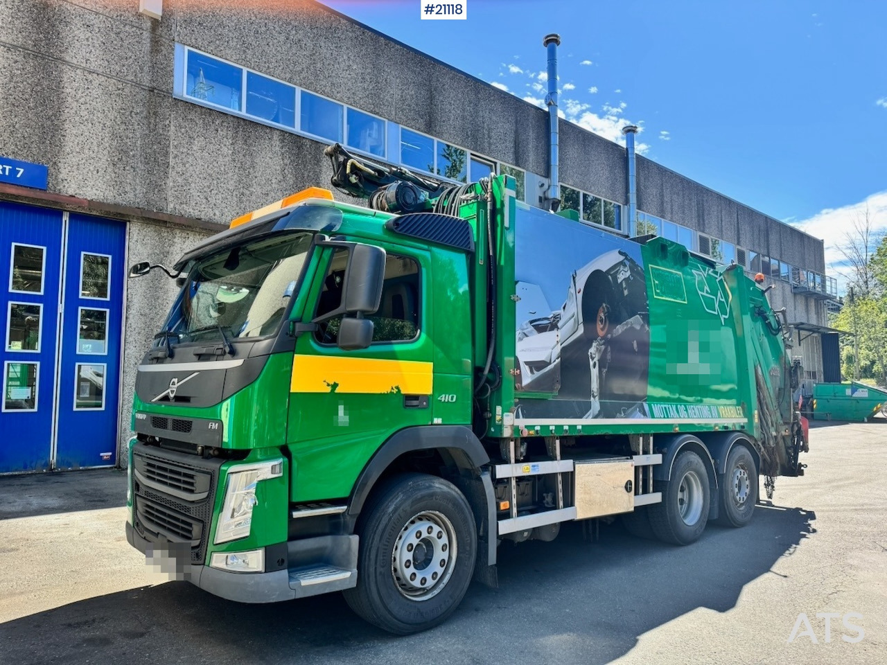 Volvo FM410 - Garbage truck: picture 2 Volvo FM410 - Garbage truck: picture 2