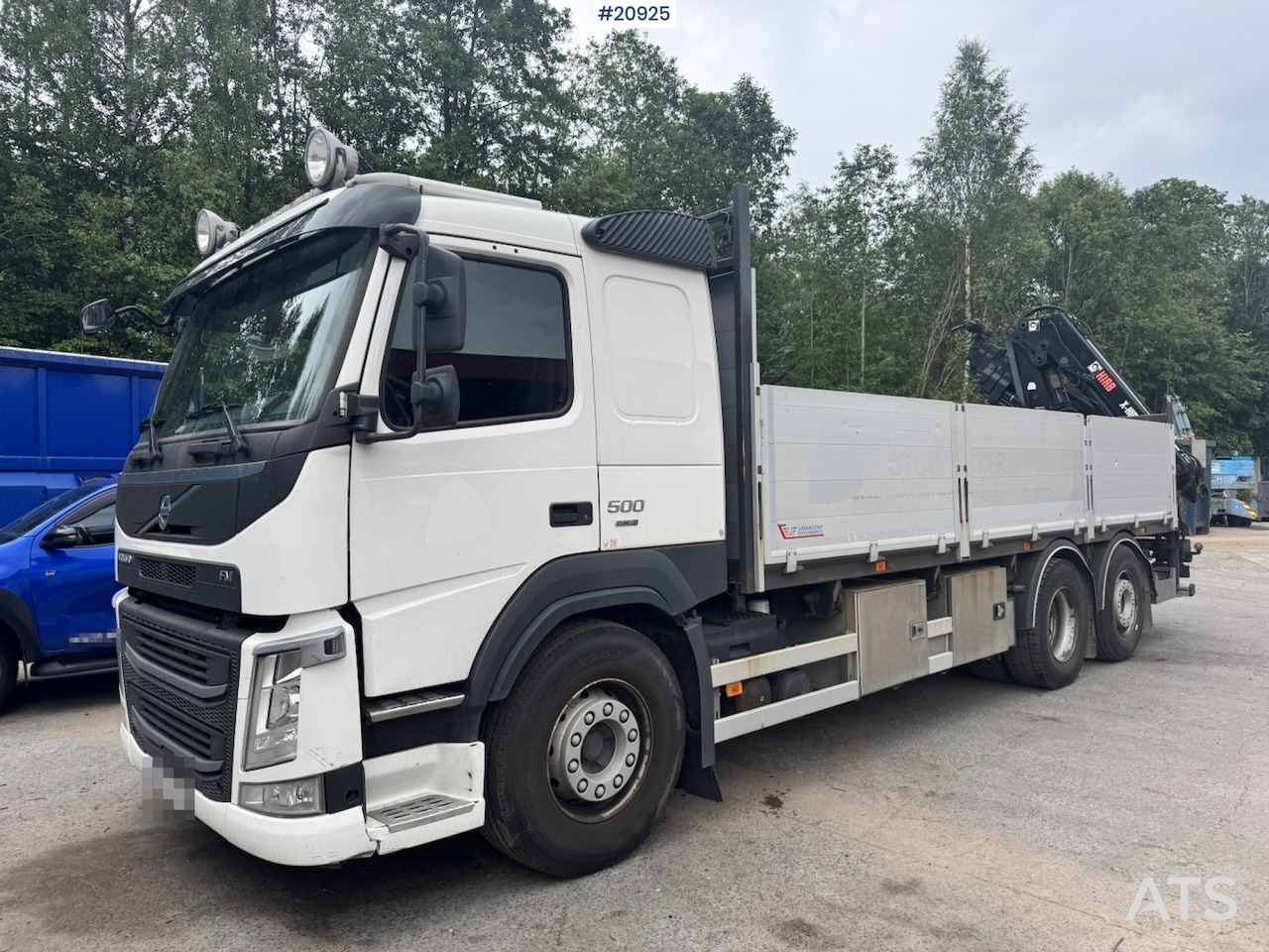 Volvo FM500 - Dropside/ Flatbed truck, Crane truck: picture 2 Volvo FM500 - Dropside/ Flatbed truck, Crane truck: picture 2