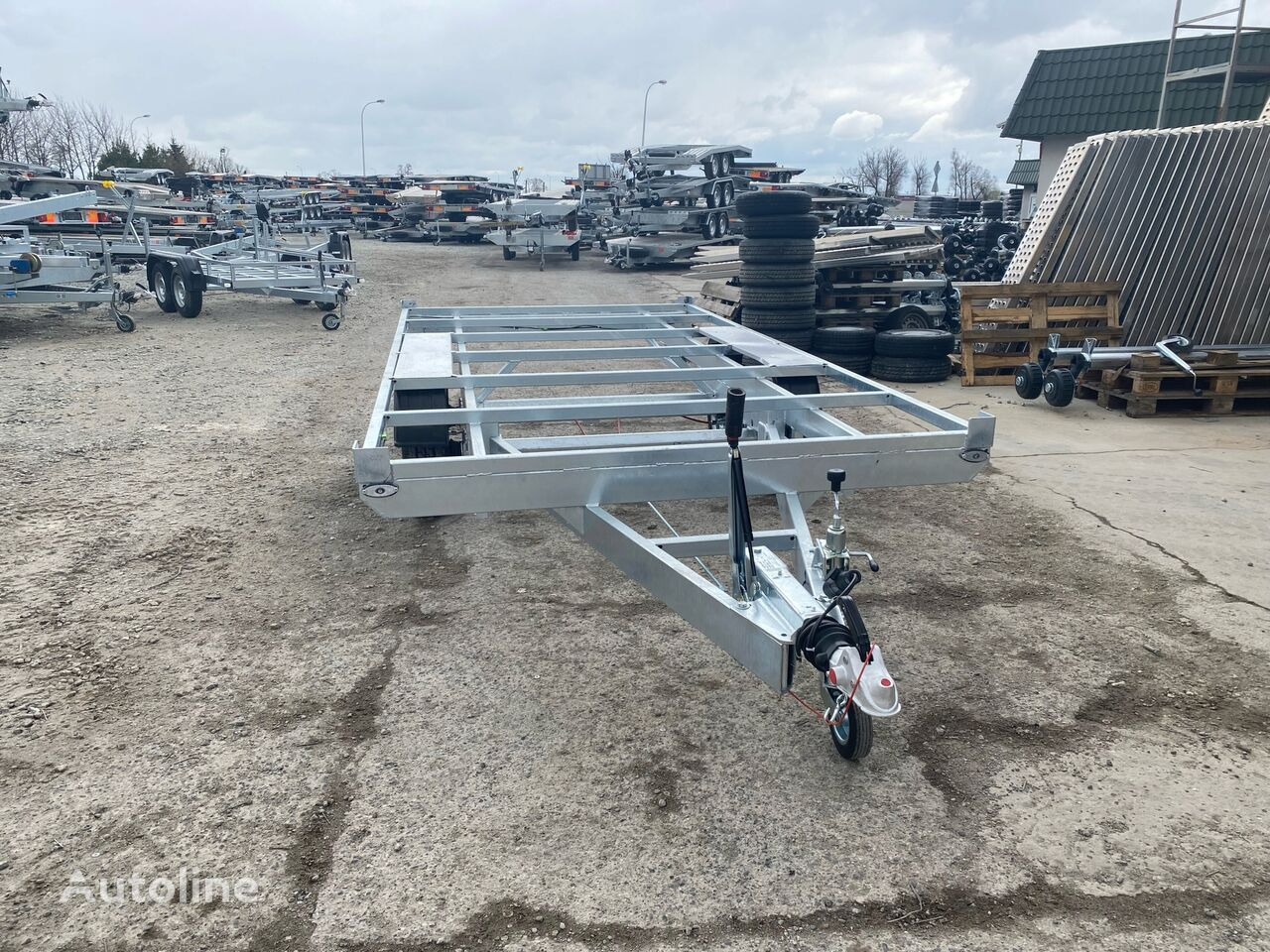 New Chassis trailer Boro RAMA POD DOMKI MOBILNE/KONTENER: picture 1