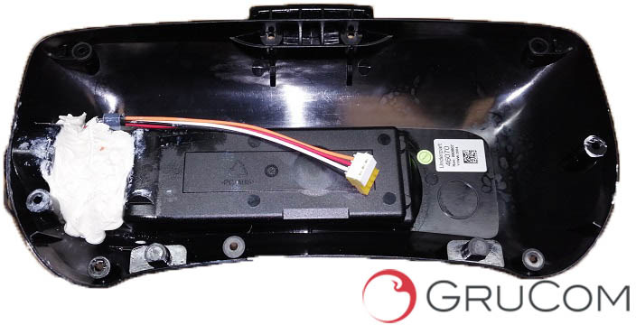 Bottom black part Scanreco RC400 - Electrical system for Loader crane: picture 2 Bottom black part Scanreco RC400 - Electrical system for Loader crane: picture 2