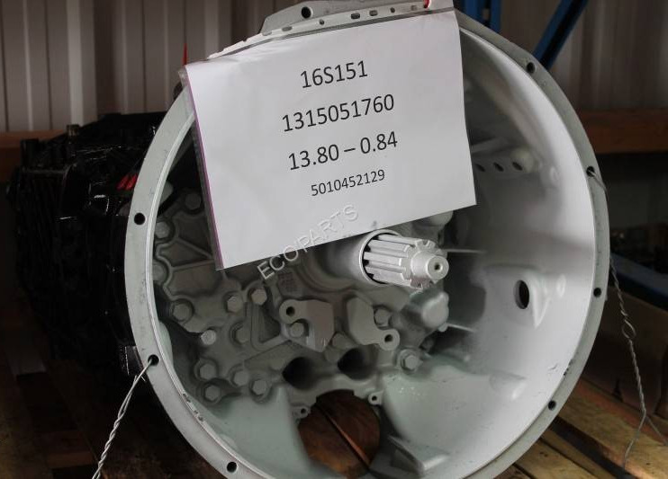 Renault 16S151 / 16S1620TD BOITE ENTIEREMENT RECONDITIONNEE GARANTIE 1 AN 1315051760 1315051822 1315051832 16S1620TD / 1341001002 / 5010545678 - Transmission for Truck: picture 1 Renault 16S151 / 16S1620TD BOITE ENTIEREMENT RECONDITIONNEE GARANTIE 1 AN 1315051760 1315051822 1315051832 16S1620TD / 1341001002 / 5010545678 - Transmission for Truck: picture 1
