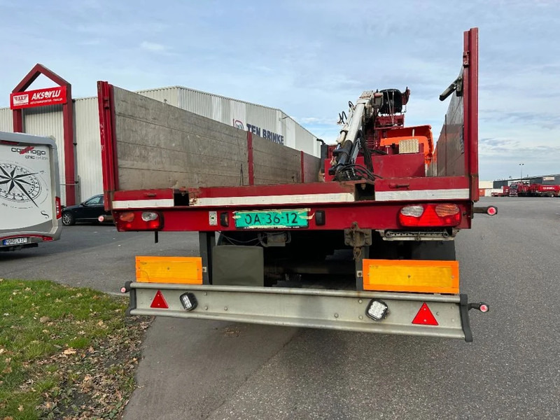 Carnehl Stenen vervoer oplegger met Kennis kraan - Dropside/ Flatbed semi-trailer: picture 3 Carnehl Stenen vervoer oplegger met Kennis kraan - Dropside/ Flatbed semi-trailer: picture 3