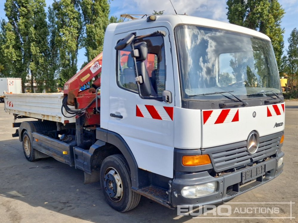 Dropside/ Flatbed truck, Crane truck 1999 Mercedes Atego: picture 7 Dropside/ Flatbed truck, Crane truck 1999 Mercedes Atego: picture 7