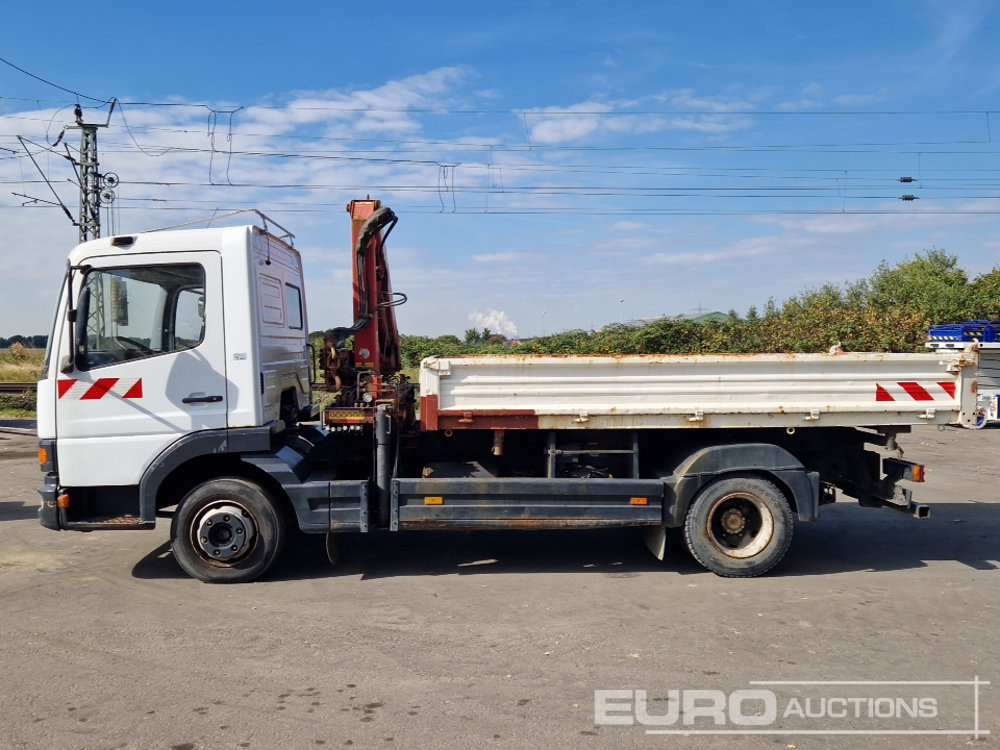 1999 Mercedes Atego - Dropside/ Flatbed truck, Crane truck: picture 2 1999 Mercedes Atego - Dropside/ Flatbed truck, Crane truck: picture 2