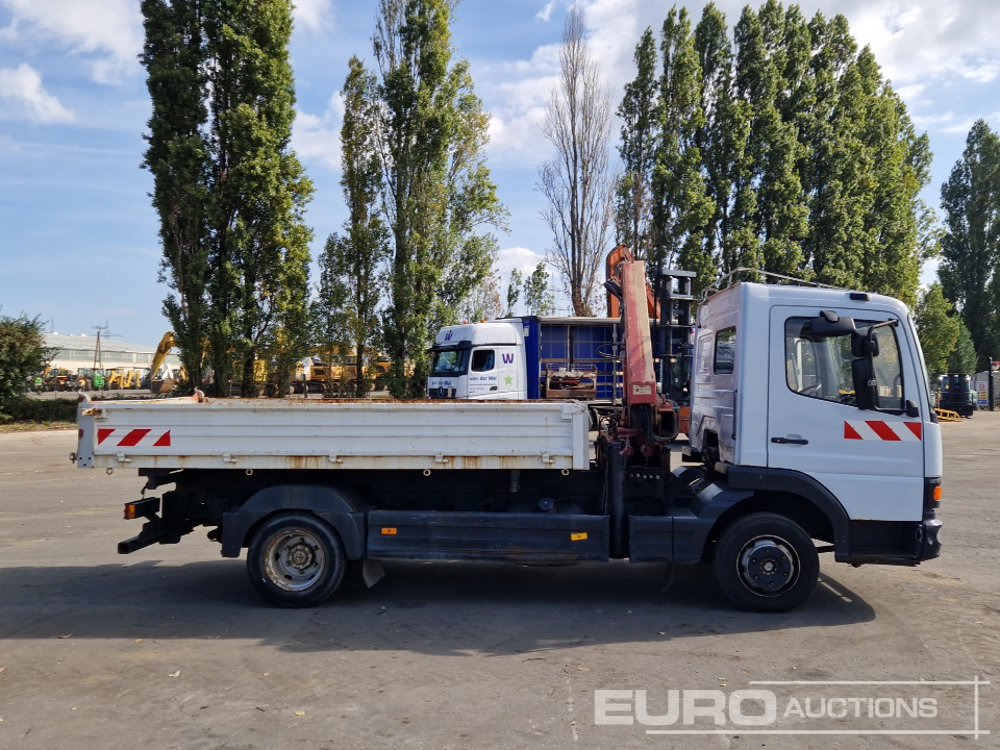 Dropside/ Flatbed truck, Crane truck 1999 Mercedes Atego: picture 6 Dropside/ Flatbed truck, Crane truck 1999 Mercedes Atego: picture 6