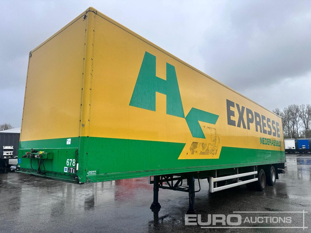 2002 Floor Box Trailer, 2 Axle, Rolldoor, Taillift (Dutch Reg. Docs) - Construction equipment: picture 1 2002 Floor Box Trailer, 2 Axle, Rolldoor, Taillift (Dutch Reg. Docs) - Construction equipment: picture 1
