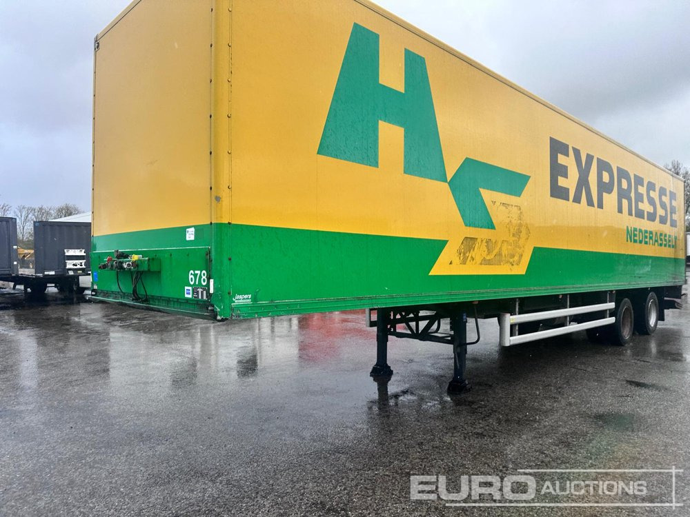 2002 Floor Box Trailer, 2 Axle, Rolldoor, Taillift (Dutch Reg. Docs) - Construction equipment: picture 3 2002 Floor Box Trailer, 2 Axle, Rolldoor, Taillift (Dutch Reg. Docs) - Construction equipment: picture 3