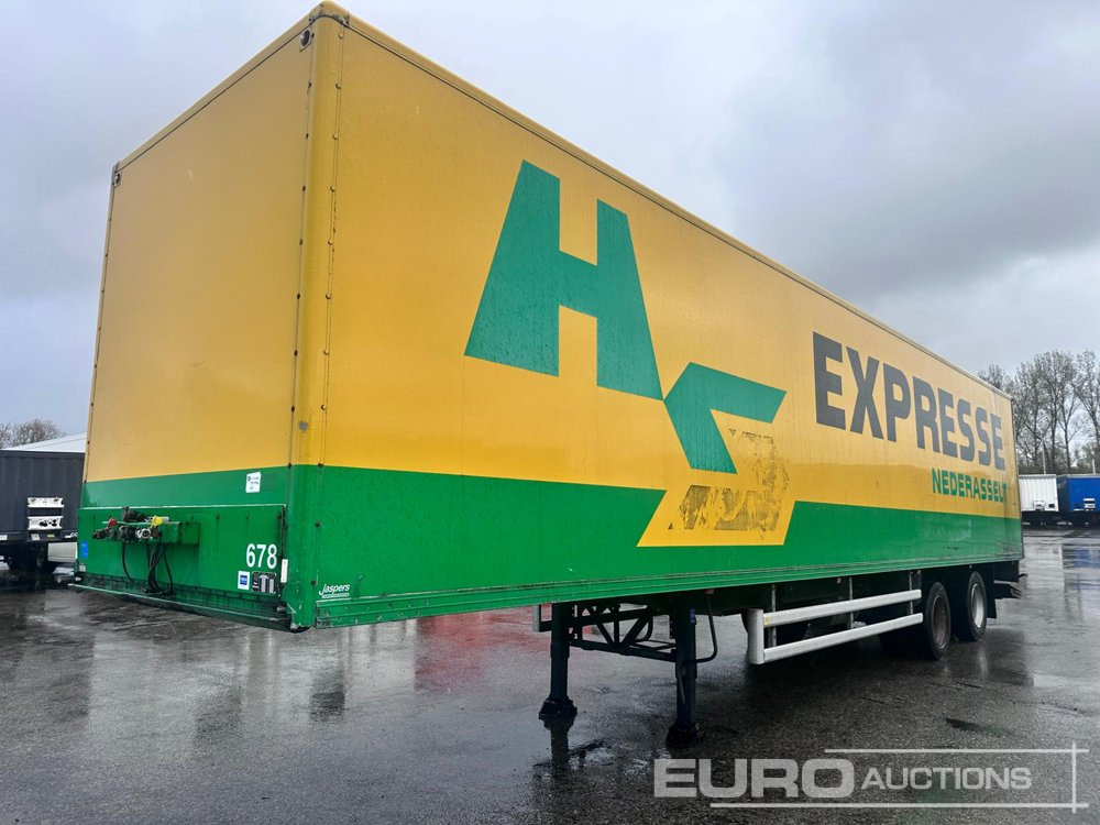 2002 Floor Box Trailer, 2 Axle, Rolldoor, Taillift (Dutch Reg. Docs) - Construction equipment: picture 2 2002 Floor Box Trailer, 2 Axle, Rolldoor, Taillift (Dutch Reg. Docs) - Construction equipment: picture 2