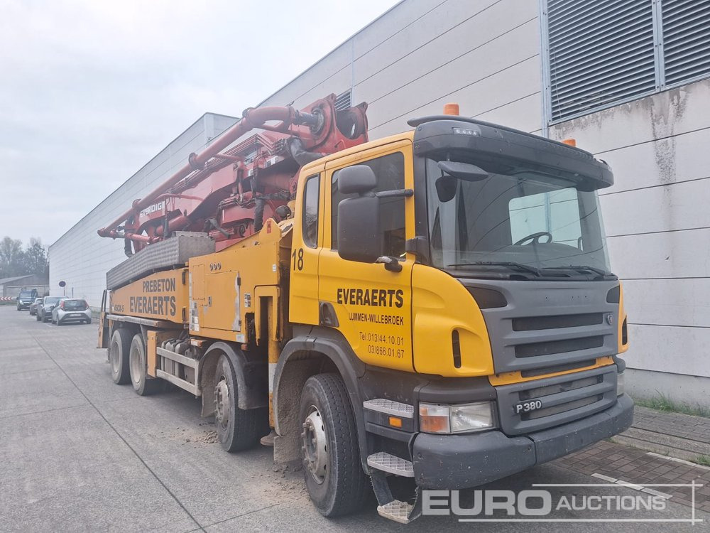 2008 Scania P380 - Concrete pump truck: picture 1 2008 Scania P380 - Concrete pump truck: picture 1