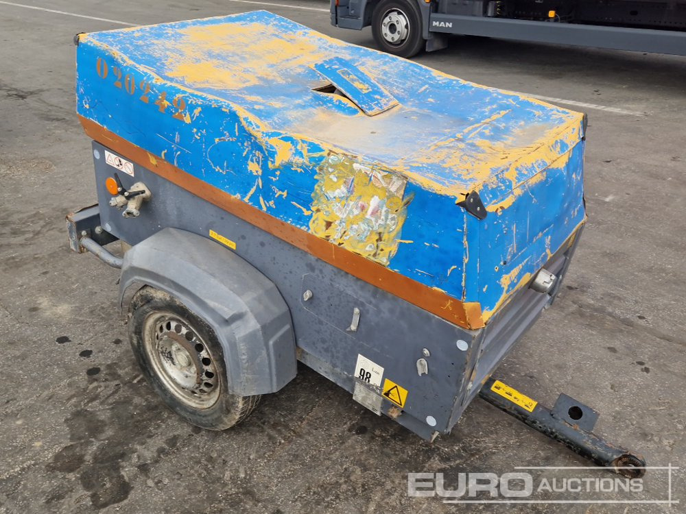2011 Atlas Copco XAS47KD 92CFM - Air compressor: picture 4 2011 Atlas Copco XAS47KD 92CFM - Air compressor: picture 4
