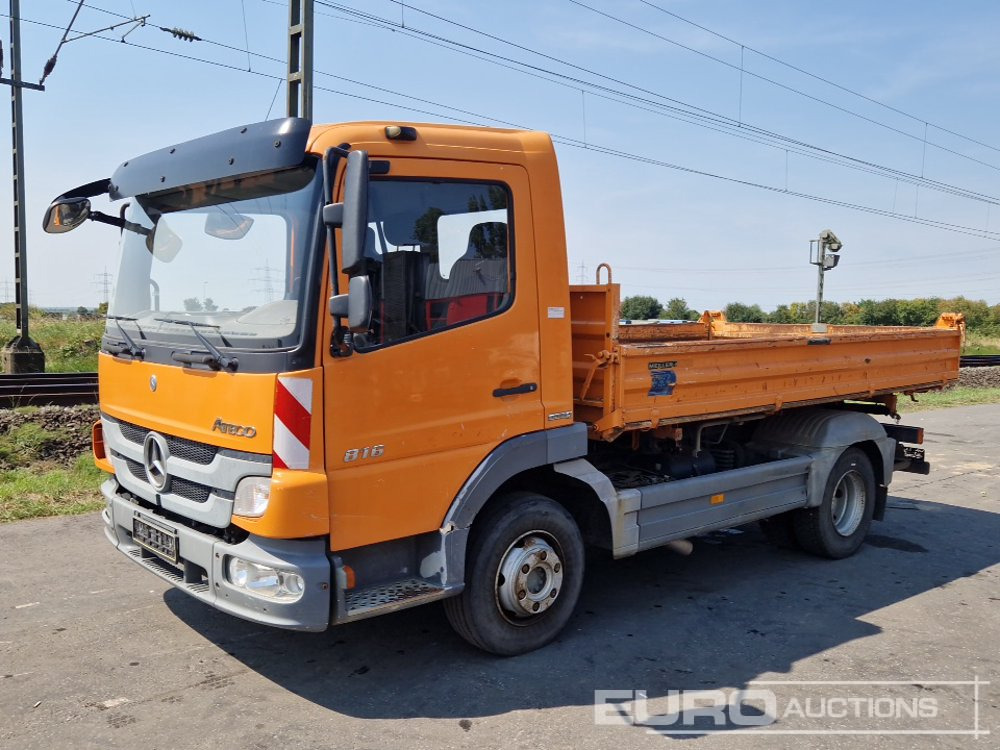 2012 Mercedes Benz Atego 816 - Tipper: picture 1 2012 Mercedes Benz Atego 816 - Tipper: picture 1