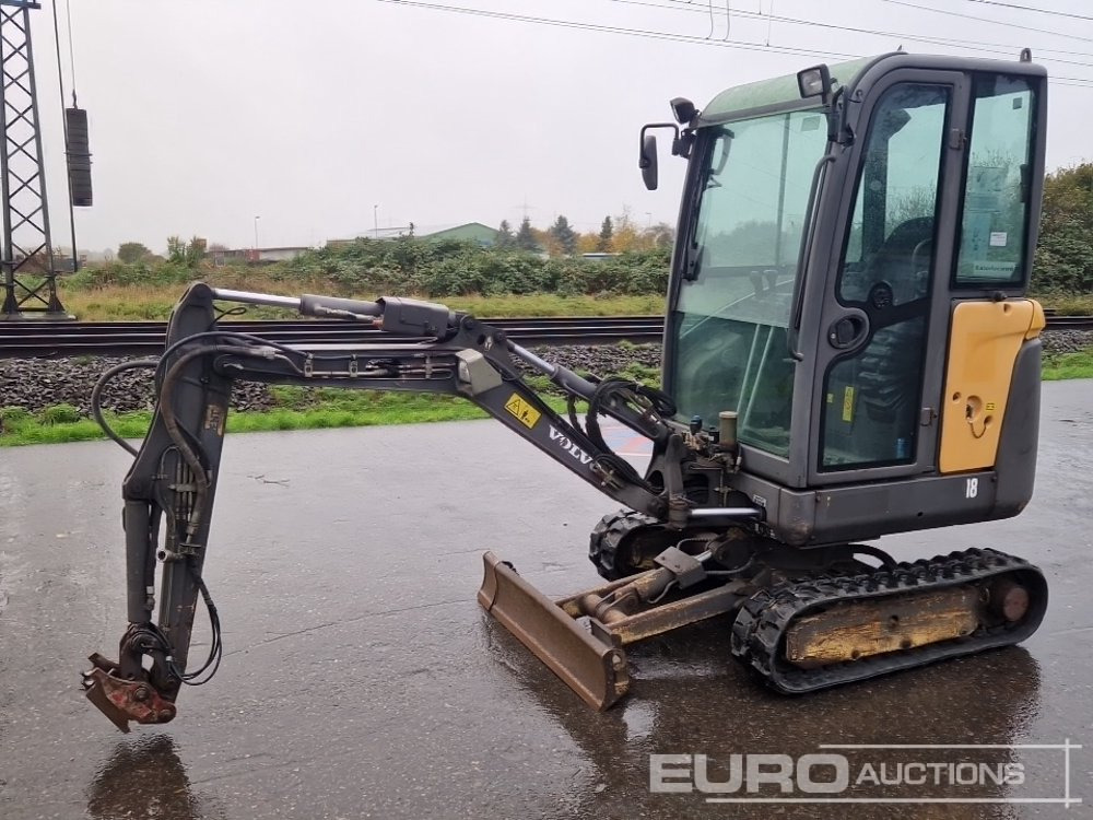 2012 Volvo EC18C - Mini excavator: picture 1 2012 Volvo EC18C - Mini excavator: picture 1