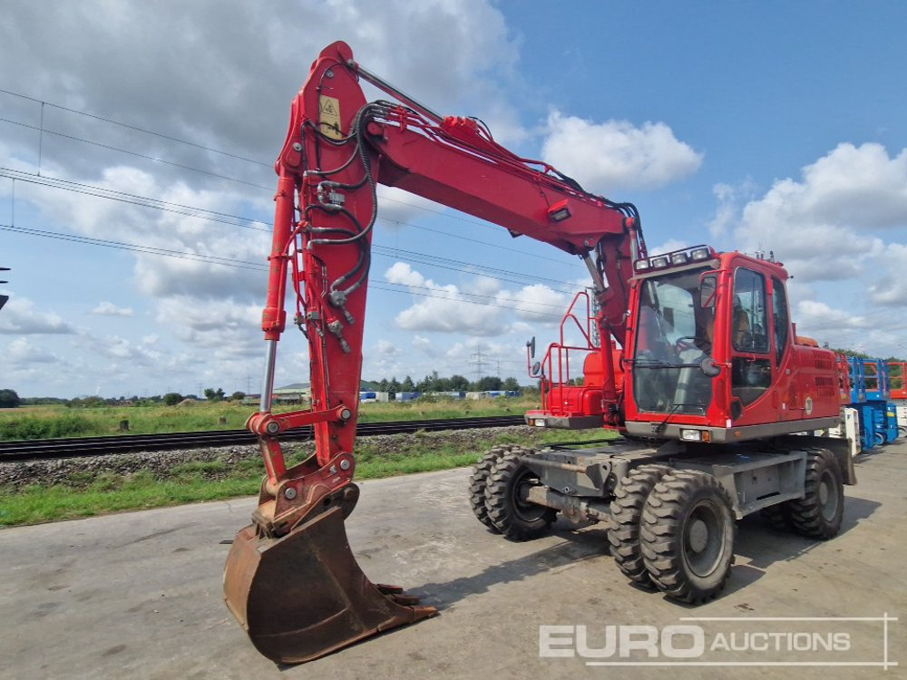 2014 Doosan DX140W-3 - Wheel excavator: picture 1 2014 Doosan DX140W-3 - Wheel excavator: picture 1