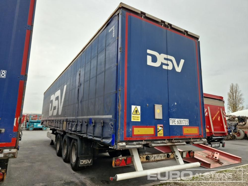 2014 Krone SD - Curtainsider semi-trailer: picture 3 2014 Krone SD - Curtainsider semi-trailer: picture 3
