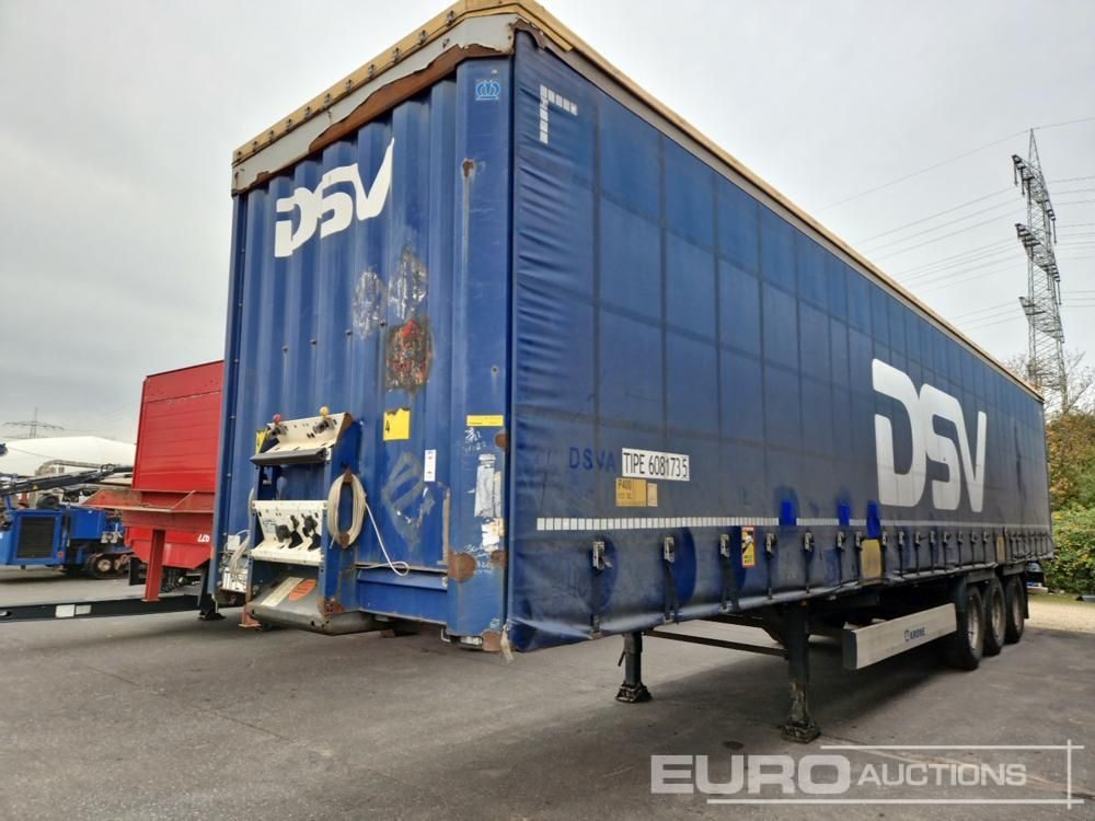2014 Krone SD - Curtainsider semi-trailer: picture 1 2014 Krone SD - Curtainsider semi-trailer: picture 1