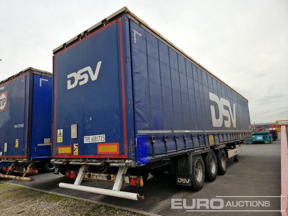 2014 Krone SD - Curtainsider semi-trailer: picture 4 2014 Krone SD - Curtainsider semi-trailer: picture 4