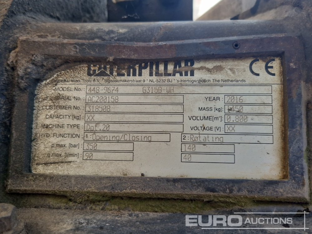 Wheel excavator 2016 CAT MH3022: picture 26
