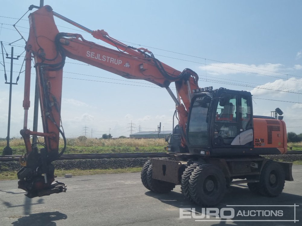2016 Hitachi ZX190W-5B - Wheel excavator: picture 1 2016 Hitachi ZX190W-5B - Wheel excavator: picture 1