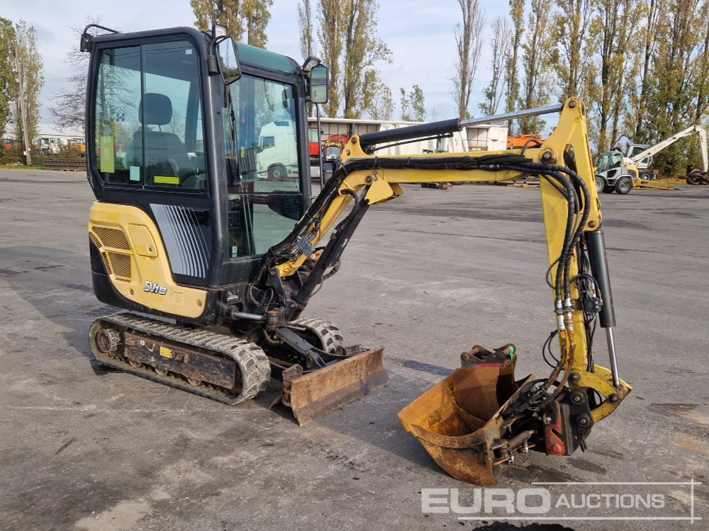 Mini excavator 2016 Yanmar SV18: picture 6