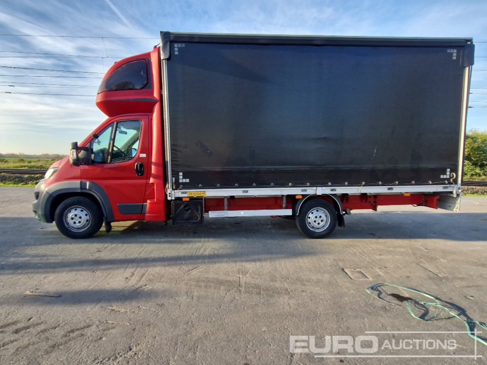 2017 Peugot Boxer, Electric Windows, A/C, Curtain Sider, JEGGER Boxes (New Engine (63000 km)) - Curtain side van: picture 2 2017 Peugot Boxer, Electric Windows, A/C, Curtain Sider, JEGGER Boxes (New Engine (63000 km)) - Curtain side van: picture 2