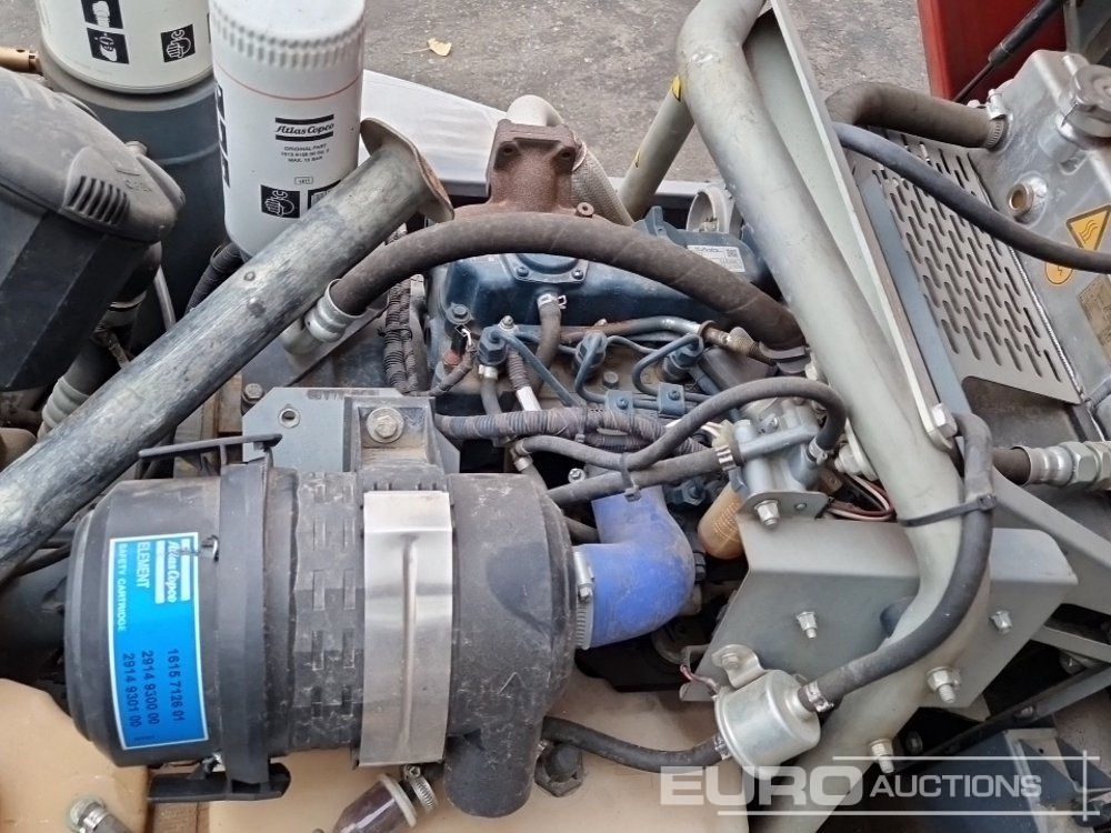 Air compressor 2018 Atlas Copco XAS38 80CFM: picture 9 Air compressor 2018 Atlas Copco XAS38 80CFM: picture 9