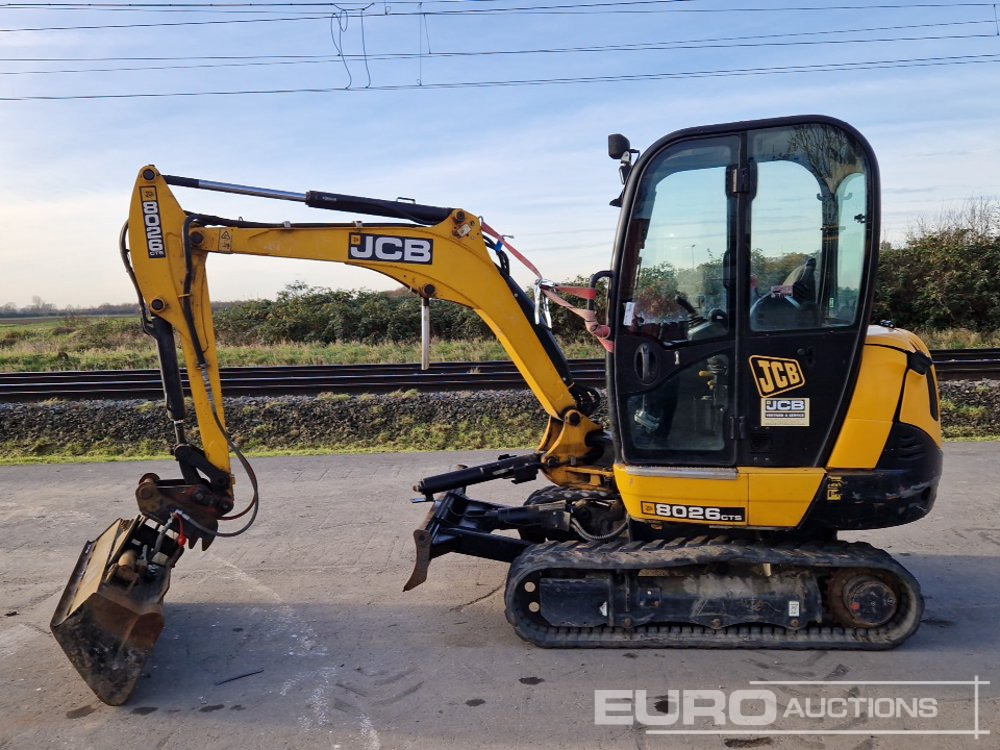 2018 JCB 8026 - Mini excavator: picture 2 2018 JCB 8026 - Mini excavator: picture 2