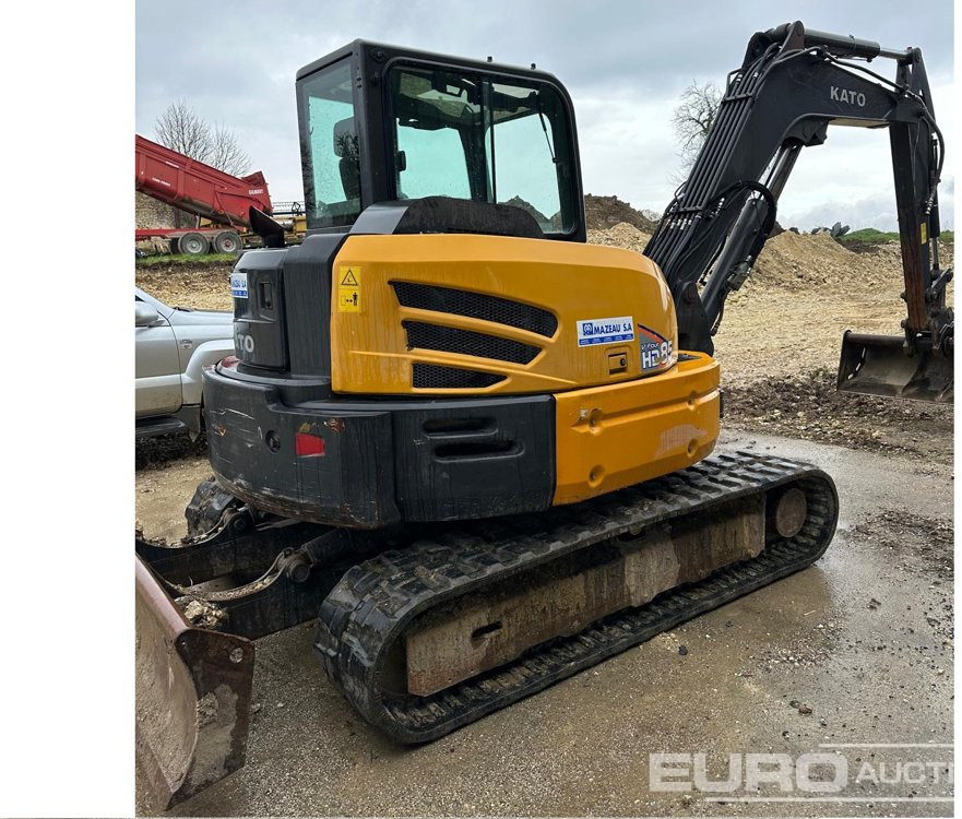 2018 Kato HD85V-5 - Mini excavator: picture 2 2018 Kato HD85V-5 - Mini excavator: picture 2