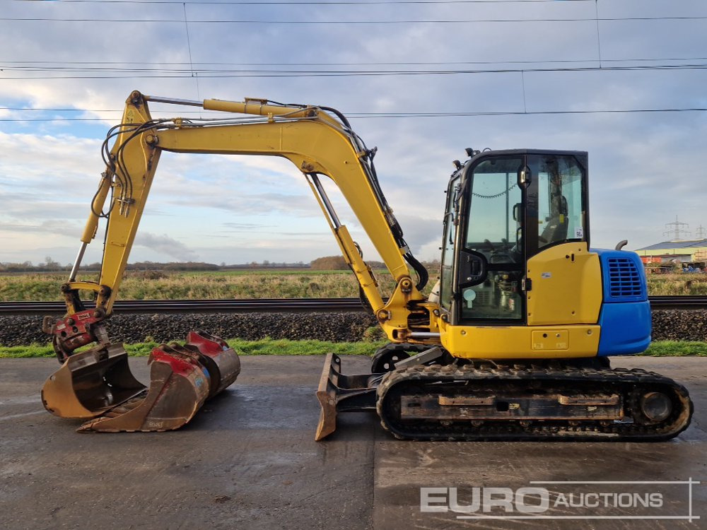 2018 Komatsu PC80MR-5 - Mini excavator: picture 2 2018 Komatsu PC80MR-5 - Mini excavator: picture 2