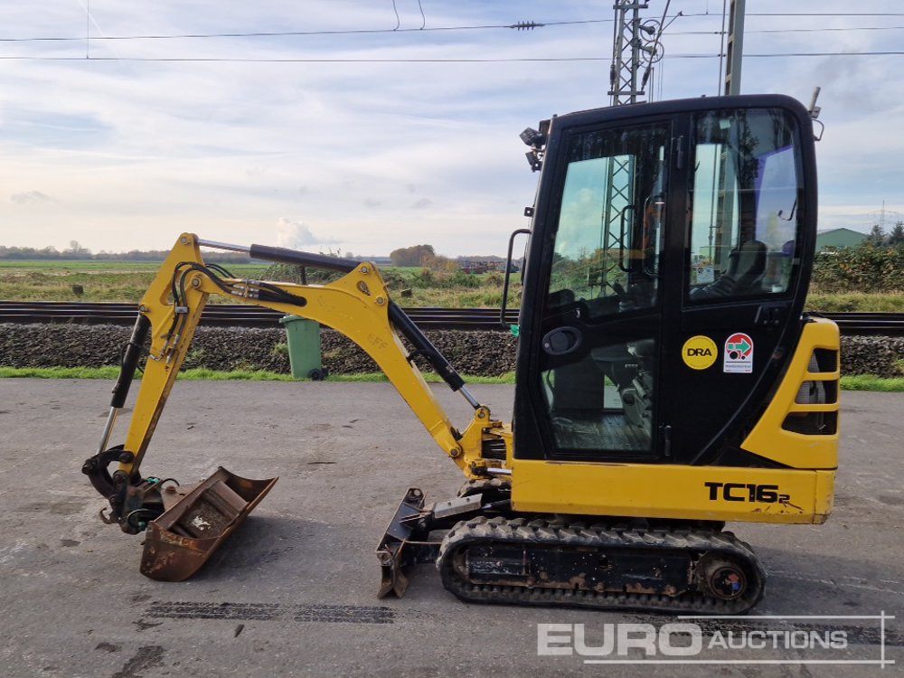 2018 Terex TC16 - Mini excavator: picture 2 2018 Terex TC16 - Mini excavator: picture 2