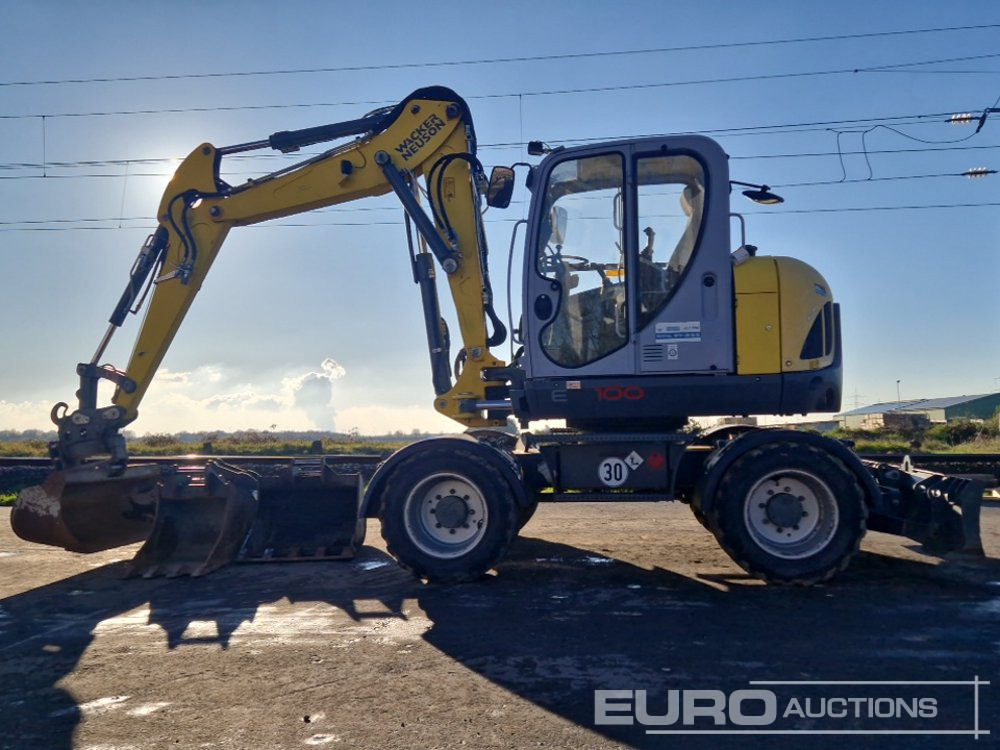 2018 Wacker Neuson EW100 - Wheel excavator: picture 2 2018 Wacker Neuson EW100 - Wheel excavator: picture 2
