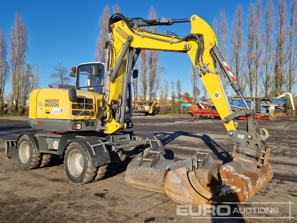 Wheel excavator 2018 Wacker Neuson EW100: picture 7