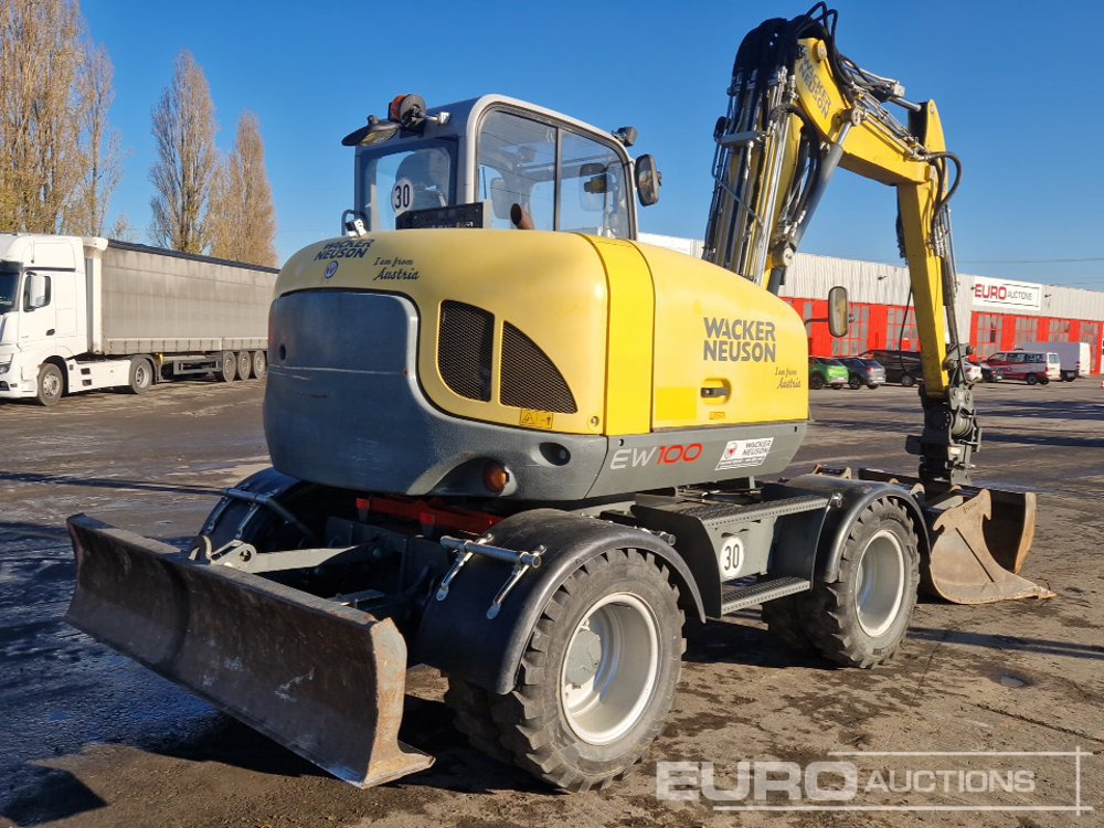 2019 Wacker Neuson EW100 - Wheel excavator: picture 5 2019 Wacker Neuson EW100 - Wheel excavator: picture 5