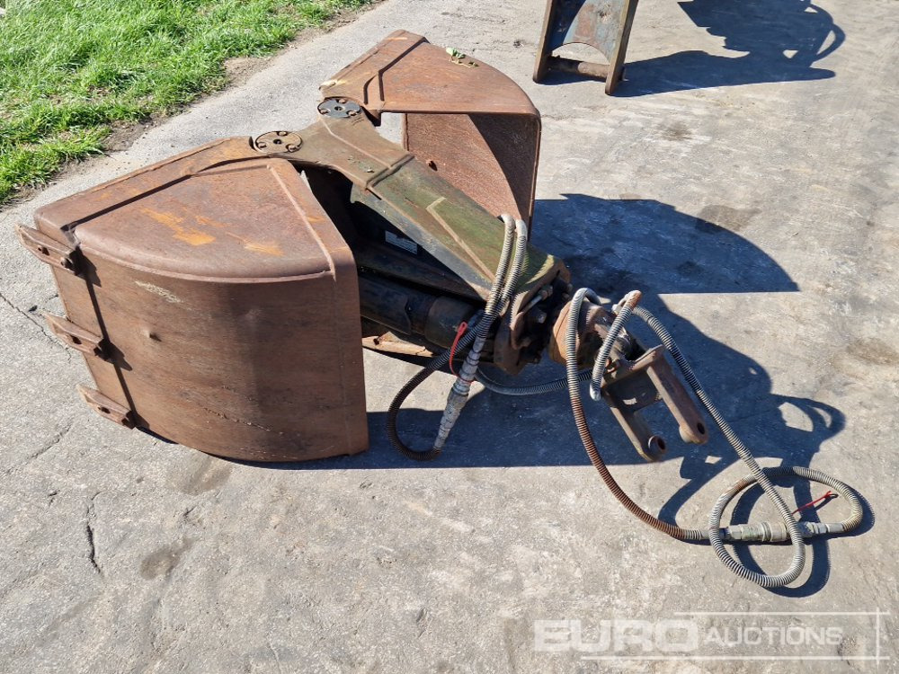 2000 Kinshofer 607.1 Clamshell Bucket - Attachment for Excavator: picture 2 2000 Kinshofer 607.1 Clamshell Bucket - Attachment for Excavator: picture 2