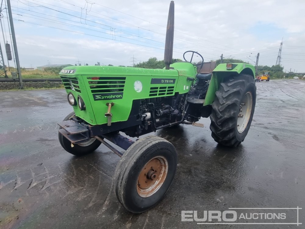 Deutz D7206 - Farm tractor: picture 1 Deutz D7206 - Farm tractor: picture 1
