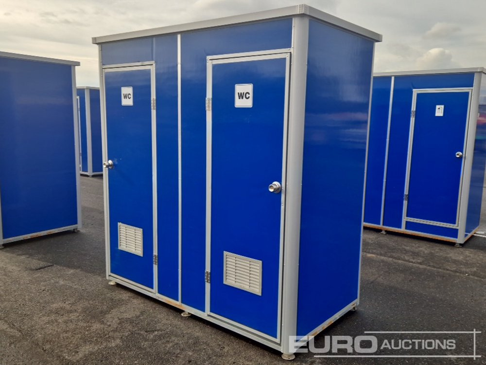 Double Toilet Container - Shipping container: picture 1 Double Toilet Container - Shipping container: picture 1
