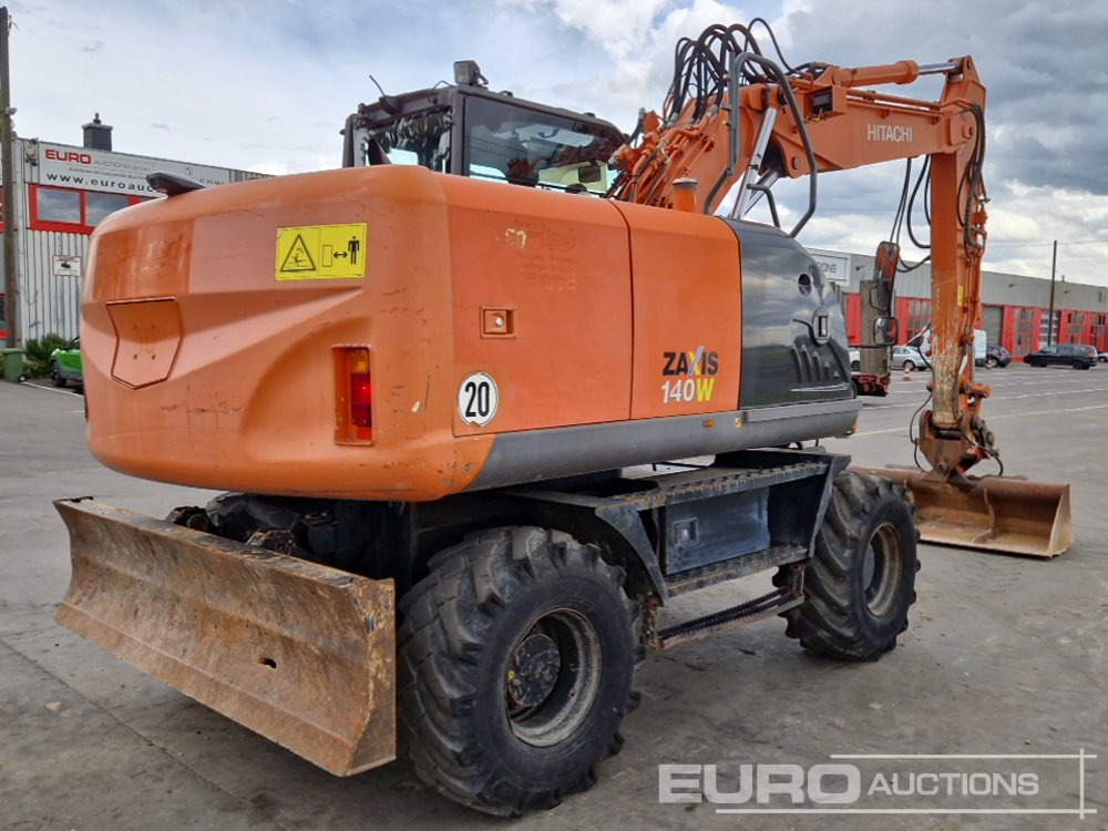 Hitachi ZX140W-3 - Wheel excavator: picture 5 Hitachi ZX140W-3 - Wheel excavator: picture 5