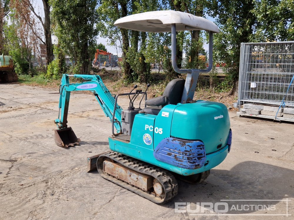 Komatsu PC05-7 - Mini excavator: picture 3 Komatsu PC05-7 - Mini excavator: picture 3