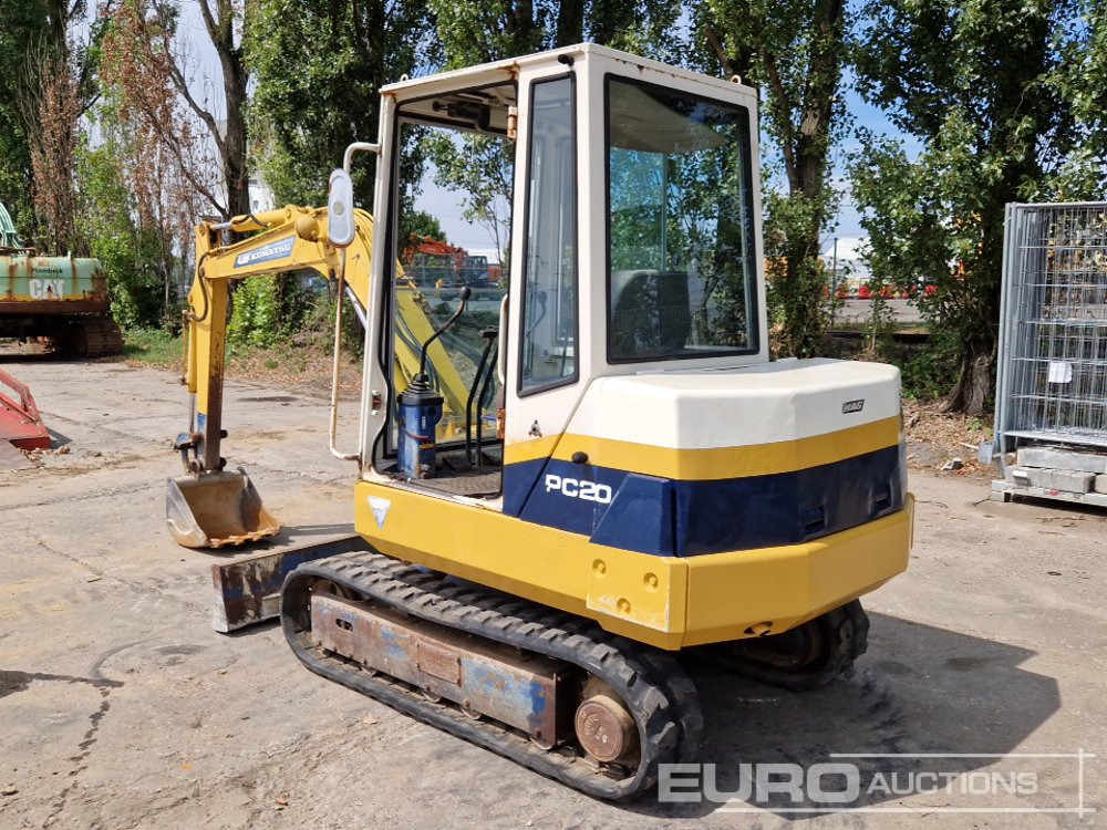 Komatsu PC20-6 - Mini excavator: picture 3 Komatsu PC20-6 - Mini excavator: picture 3