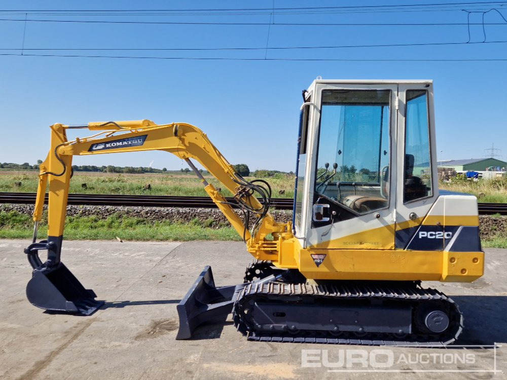 Komatsu PC20-6 - Mini excavator: picture 2 Komatsu PC20-6 - Mini excavator: picture 2