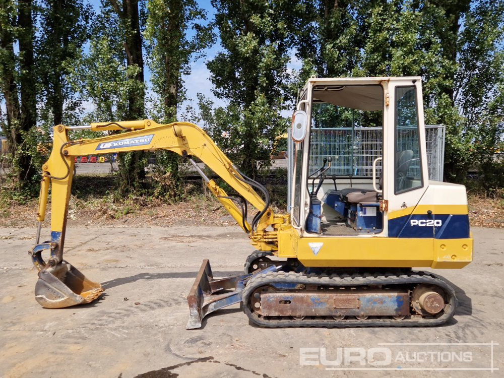 Komatsu PC20-6 - Mini excavator: picture 2 Komatsu PC20-6 - Mini excavator: picture 2