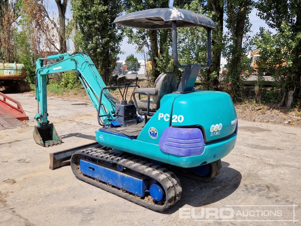 Komatsu PC20-7 - Mini excavator: picture 3 Komatsu PC20-7 - Mini excavator: picture 3